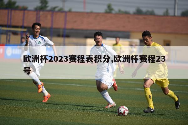 欧洲杯2023赛程表积分,欧洲杯赛程23号